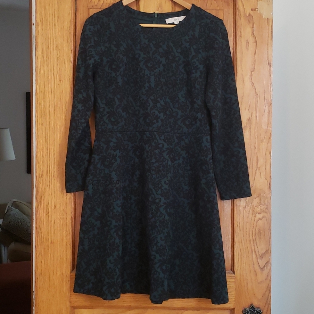 LOFT long sleeve dress